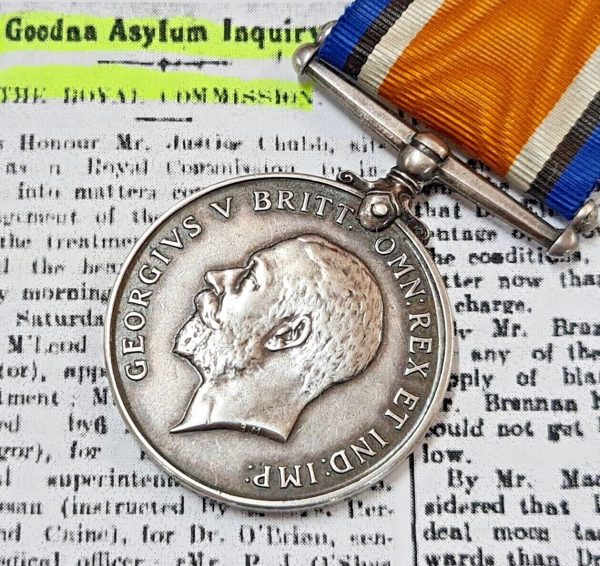 AUSTRALIAN NAVAL & MILITARY EXPEDITIONARY FORCE WW1 WAR MEDAL 631 T. O’DWYER