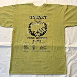 Australia Army Navy Air Force - UNTAET - East Timor - Tee Shirt - SAS Provenance