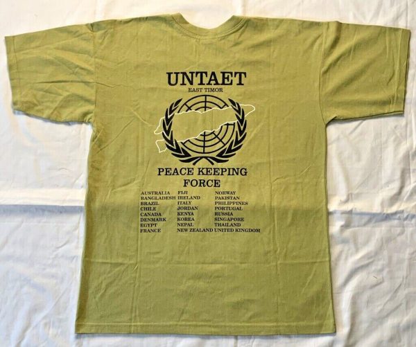 Australia Army Navy Air Force - UNTAET - East Timor - Tee Shirt - SAS Provenance