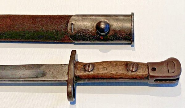 Australian 3MD WW1 British Pattern 1907 Bayonet Scabbard by SANDERSON