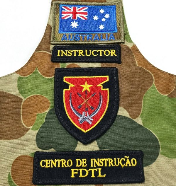 INTERFET TIMOR AUSTRALIAN ARMY SPECIAL AIR SERVICE DPCU UNIFORM BRASSARD SAS