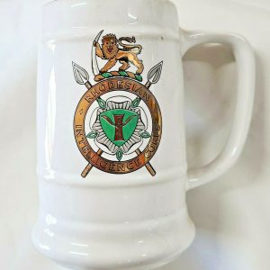 VINTAGE RHODESIAN ARMY INTELLIGENCE CORPS SERVICE BEER MUG