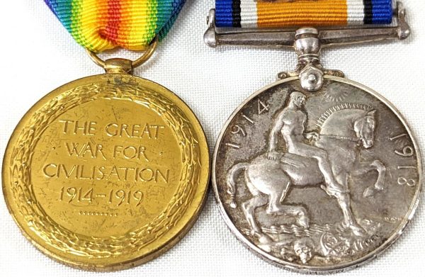 WW1 AUSTRALIAN ARMY MEDALS 35641 GUNNER F T MATHESON 14TH BATTERY 5th FAB AIF - Image 7