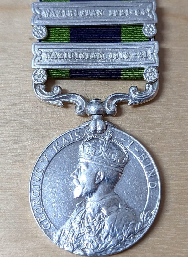 2.3RD GURKHA REGIMENT INDIA GENERAL SERVICE MEDAL NW FRONTIER POST WW1 ARMY - Image 5