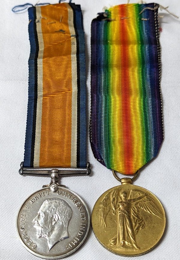 WW1 KILLED IN ACTION MEDALS & PLAQUE 5468 HARRY BENTON 7TH MIDDLESEX SOMME 1916 - Image 4