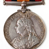 ROYAL NAVY DESERTER 167870 A ATTRIDGE QUEENS SOUTH AFRICA MEDAL HMS POWERFUL WW1