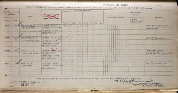 WW1 1914 STAR & MONS BAR MEDALS 3517 FRANK COSSTICK 19TH HUSSARS & CAVALRY MGC - Image 14