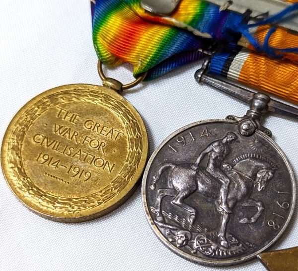 WW1 1914 STAR & MONS BAR MEDALS 3517 FRANK COSSTICK 19TH HUSSARS & CAVALRY MGC - Image 8