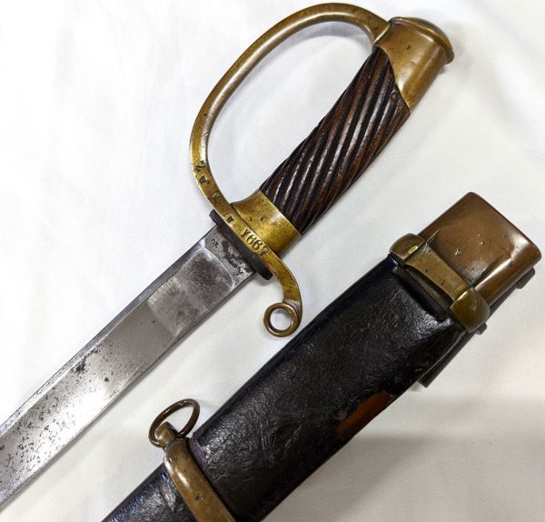 WW1 IMPERIAL RUSSIAN COSSACK 1881 TYPE CAVALRY SWORD SCABBARD & BAYONET 1915 - Image 13