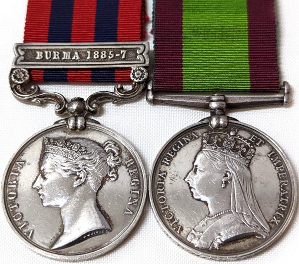 AFGHANISTAN BURMA MEDALS LIEUTENANT COLONEL JOHN T WHISH BENGAL ARMY STAFF CORPS - Image 3