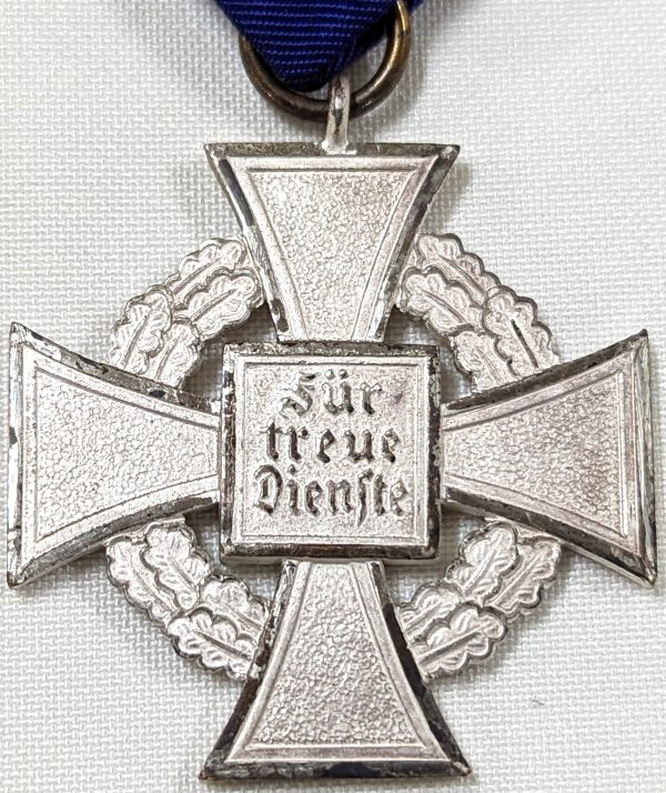 NAZI GERMANY CASED 25 YR SERVICE CROSS - Image 6