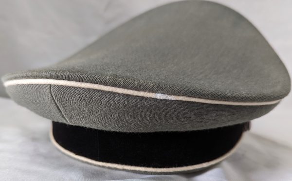 WW2 German Waffen S.S. infantry officers’ uniform peaked cap by Laco - Image 7