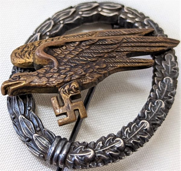 WW2 German Luftwaffe Paratrooper qualification Badge