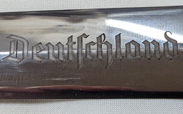 A rare pre WW2 German SA 1933 1st pattern dagger by A. Werth of Solingen with dedication to Obersturmbannführer Muller for the 1942 campaign in the east - Image 8