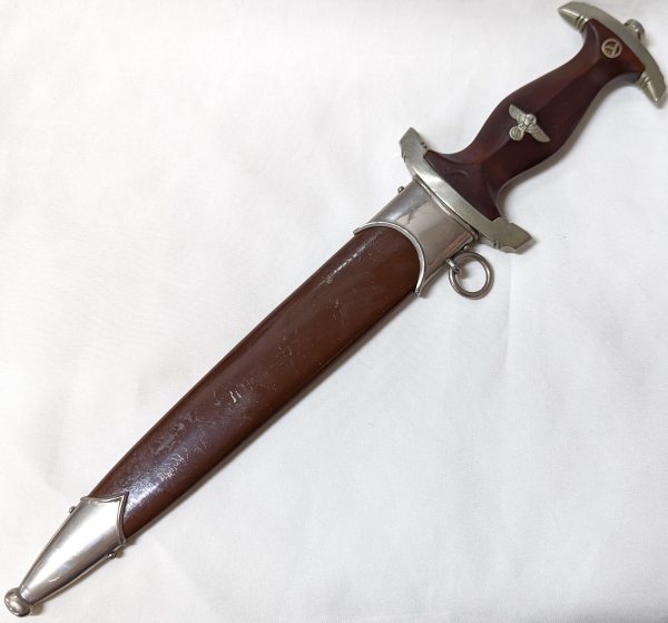 WW2 German S.A. 1933 1st pattern dagger with scabbard by Max Weyersberg of Solingen - Image 2