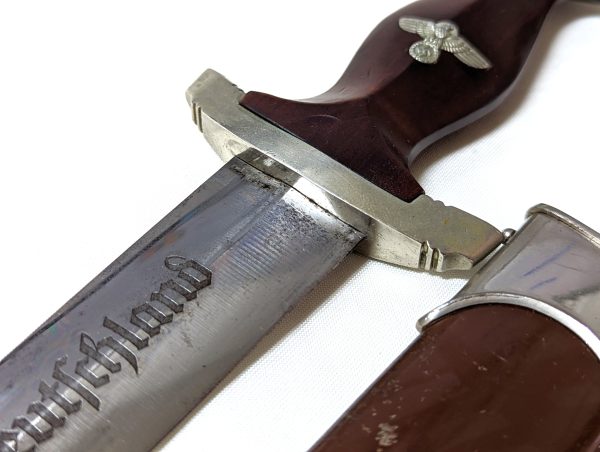 WW2 German S.A. 1933 1st pattern dagger with scabbard by Max Weyersberg of Solingen - Image 10