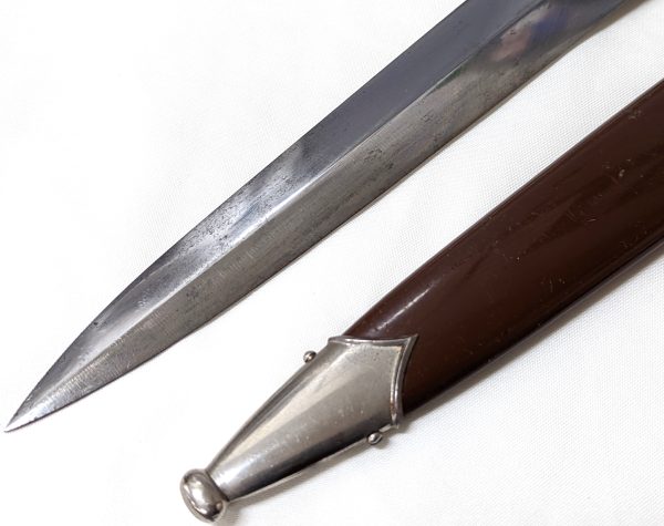 WW2 German S.A. 1933 1st pattern dagger with scabbard by Max Weyersberg of Solingen - Image 15