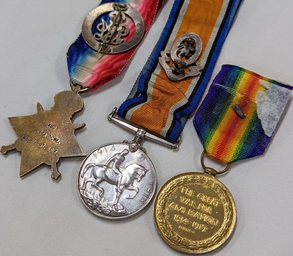 RARE MENTION DISPATCHES 9TH LIGHT HORSE WW1 AUSTRALIAN MEDALS 480 ARTHUR ROWE - Image 10