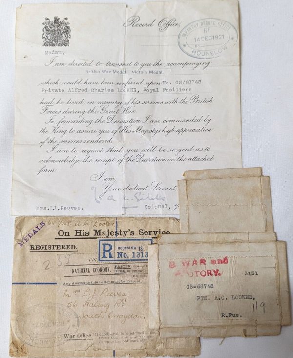 WW1 FRANCE & ITALY DCM & MM MEDALS 16-348 WILFRED READ WEST YORKSHIRE REGIMENT - Image 8