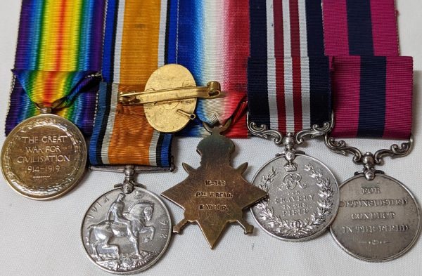 WW1 FRANCE & ITALY DCM & MM MEDALS 16-348 WILFRED READ WEST YORKSHIRE REGIMENT - Image 5