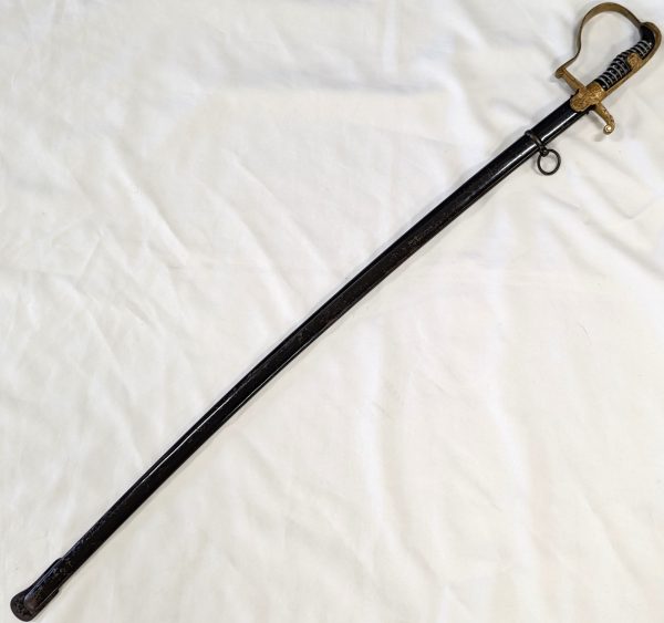 WW2 ERA GERMAN ARMY OFFICER'S SWORD & SCABBARD BY ROBERT KLAAS OF SOLINGEN - Image 17