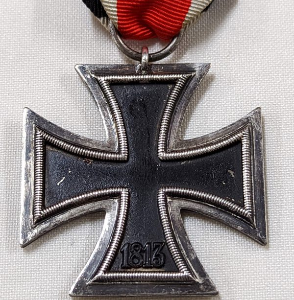 WW2 GERMAN IRON CROSS 2ND CLASS BY E. FERD. WIEDMANN, FRANKFURT AM MAIN #19 - Image 4