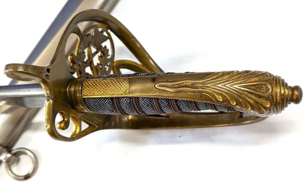 ZULU WARS 1845 BRITISH ARMY GENERAL & STAFF OFFICERS SWORD SCABBARD PULFORD & CO - Image 4