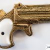 DENIX 1850 PERCUSSION CAP PISTOL DERINGER HANDGUN 1262/L - Image 2
