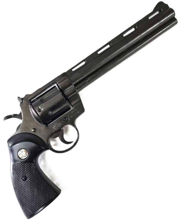 DENIX REPLICA GUN COLT PYTHON 357 MAGNUM REVOLVER PISTOL 8 INCH MODEL