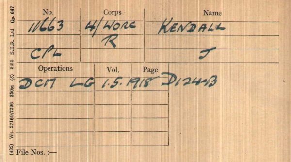 DIED WOUNDS 1918 WW1 DCM MEDALS 11663 JABEZ KENDALL WORCESTERSHIRE REGIMENT - Image 13