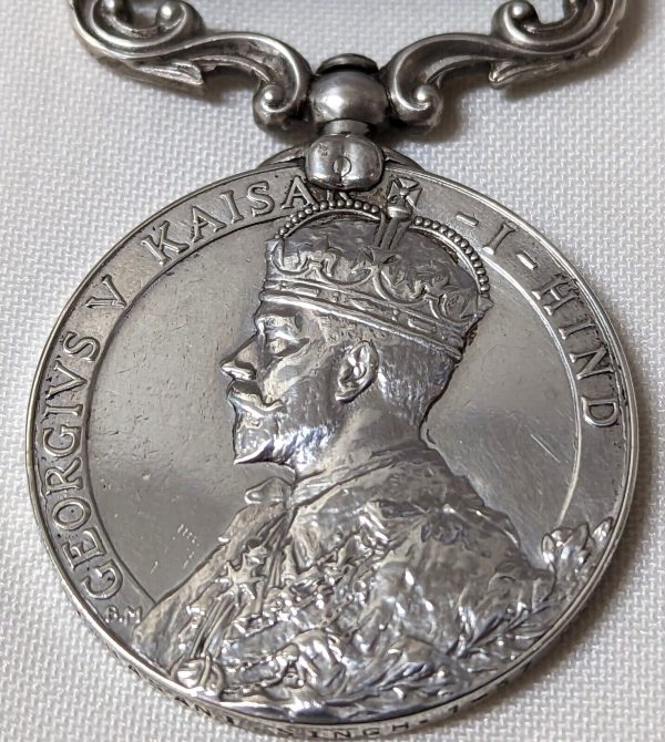 DOGRA REGIMENT 1908 BRITISH INDIA ARMY GENERAL SERVICE MEDAL 3 BAR WW1 WW2 - Image 3