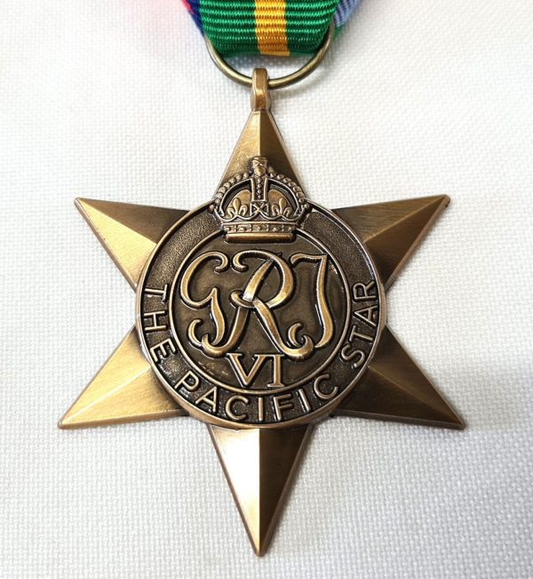 *WW2 PACIFIC STAR MEDAL AUSTRALIAN ARMY NAVY REPLICA ANZAC KOKODA SINGAPORE - Image 2