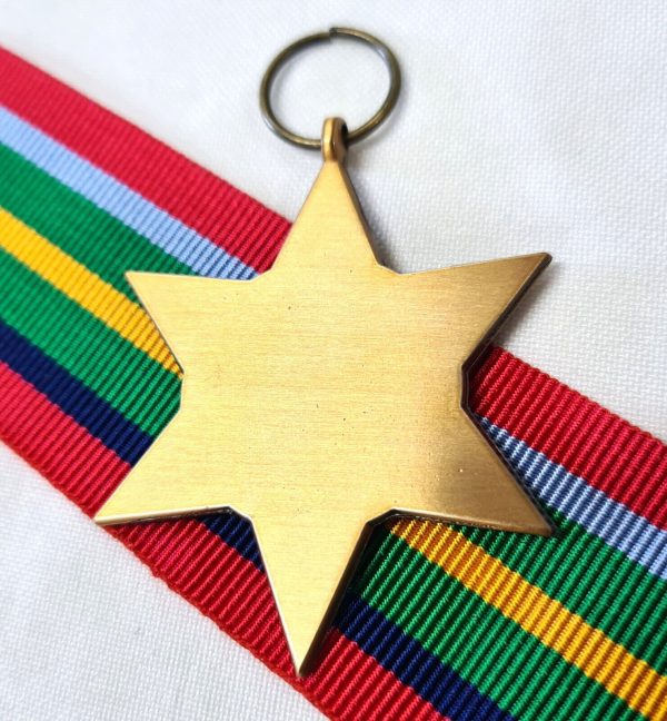 *WW2 PACIFIC STAR MEDAL AUSTRALIAN ARMY NAVY REPLICA ANZAC KOKODA SINGAPORE - Image 4