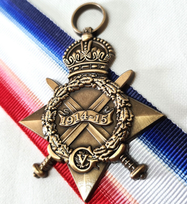 WW1 1914-15 STAR MEDAL AUSTRALIAN ARMY NAVY REPLICA ANZAC GALLIPOLI