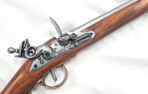 DENIX NAPOLEONIC FRENCH FLINTLOCK MUSKET WITH SOCKET BAYONET 1806 - Image 3