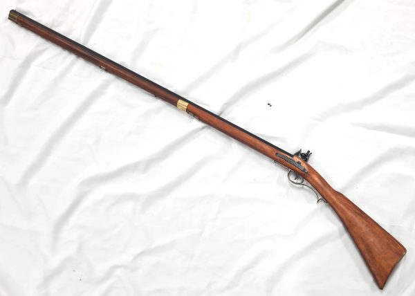 REPLICA AMERICAN 18TH KENTUCKY FLINTLOCK RIFLE MUSKET BY DENIX