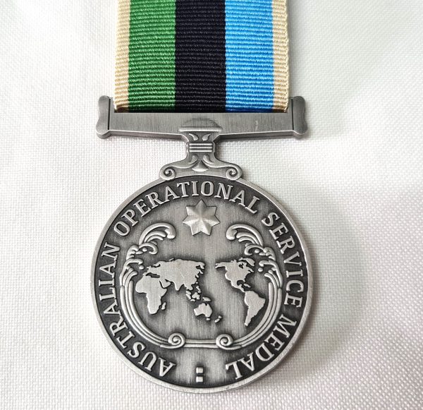 OPERATIONAL SERVICE MEDAL GREATER MIDDLE EAST AUSTRALIAN ARMY NAVY AIR FORCE REPLICA - Image 3