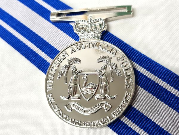 WEST AUSTRALIAN POLICE FORCE SERVICE MEDAL REPLICA CURRENT