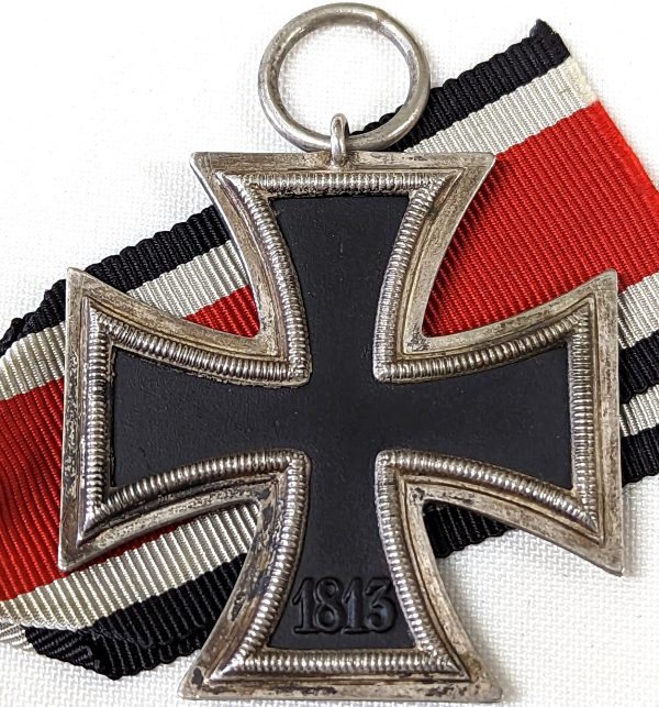 WW2 GERMAN IRON CROSS 2ND CLASS BY J. E. Hammer & Söhne, Geringswalde #55 - 2 - Image 3