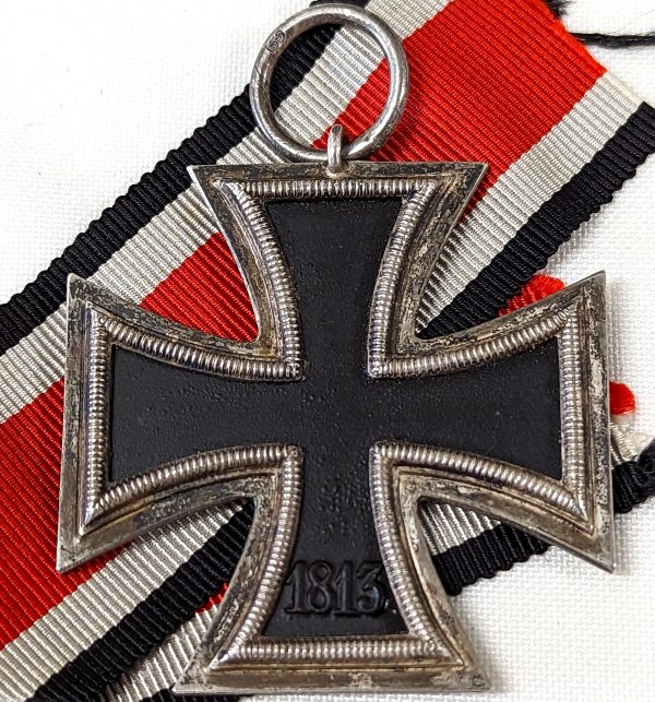 WW2 GERMAN IRON CROSS 2ND CLASS BY J. E. Hammer & Söhne, Geringswalde #55 - 1 - Image 3