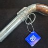 ALLEN & THURBER PEPPERBOX PISTOL 6 SHOTS 1837 IN ANTIQUE STEEL FINISH - REPLICA KOLSER GUN