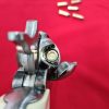 Western Single Action Army Revolver 45 pistol with 6 cap gun bullet rounds and gift box by Kolser silver with faux ivory bull handle. 1064 1TNP - Image 2