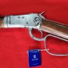 KOLSER WESTERN LEVER ACTION REPLICA RIFLE WINCHESTER WITH LADDER SIGHT USA 1892 SILVER WITH FAUX WOOD HANDLE & STOCK