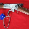 KOLSER WESTERN LEVER ACTION REPLICA RIFLE WINCHESTER WITH LADDER SIGHT USA 1892 SILVER WITH FAUX WOOD HANDLE & STOCK