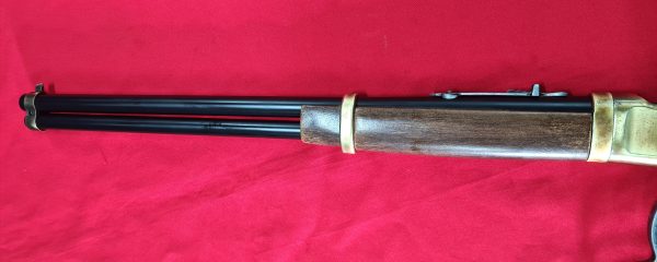 KOLSER WESTERN LEVER ACTION REPLICA RIFLE WINCHESTER CARABINE USA 1892 BRONZE WITH FAUX WOOD HANDLE & STOCK - Image 5