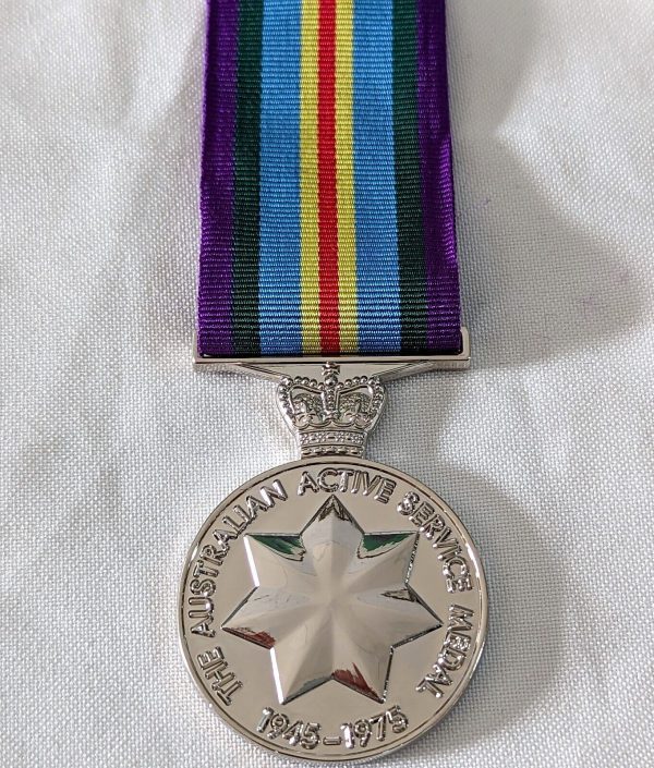 Australian Active Service Medal 1945 - 1975 - replica military - Image 2