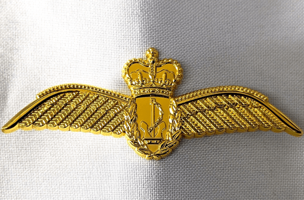 Royal Australian Navy pilot flight wings badge for uniform - full size - Image 2