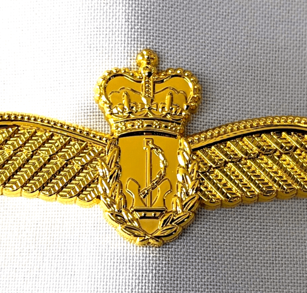 Royal Australian Navy pilot flight wings badge for uniform - full size