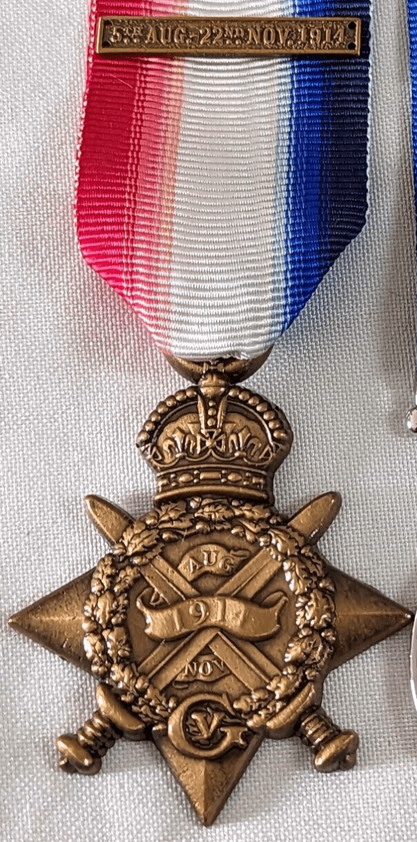 WW1 British & India medal replica 1914 Star Mons Clasp army navy air force - Image 2