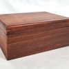 WOODEN JARRAH MEDAL BOX - WAXED - Image 3